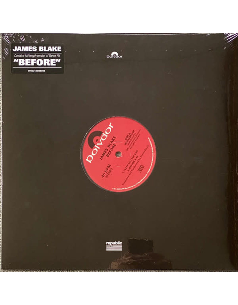 (LP) James Blake - Before