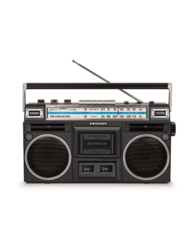 Crosley Crosley Bluetooth Speaker & Cassette Player Radio - Black (CT201 )