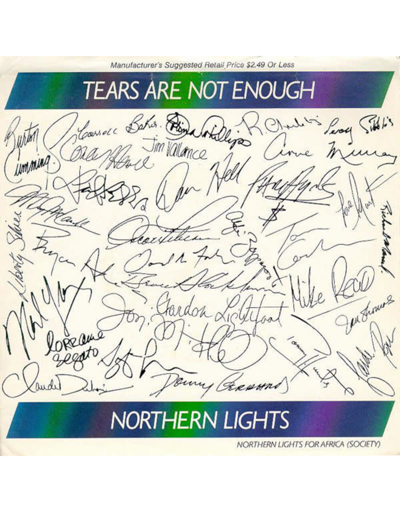 (Used LP) Northern Lights ‎– Tears Are Not Enough (7") SOLD