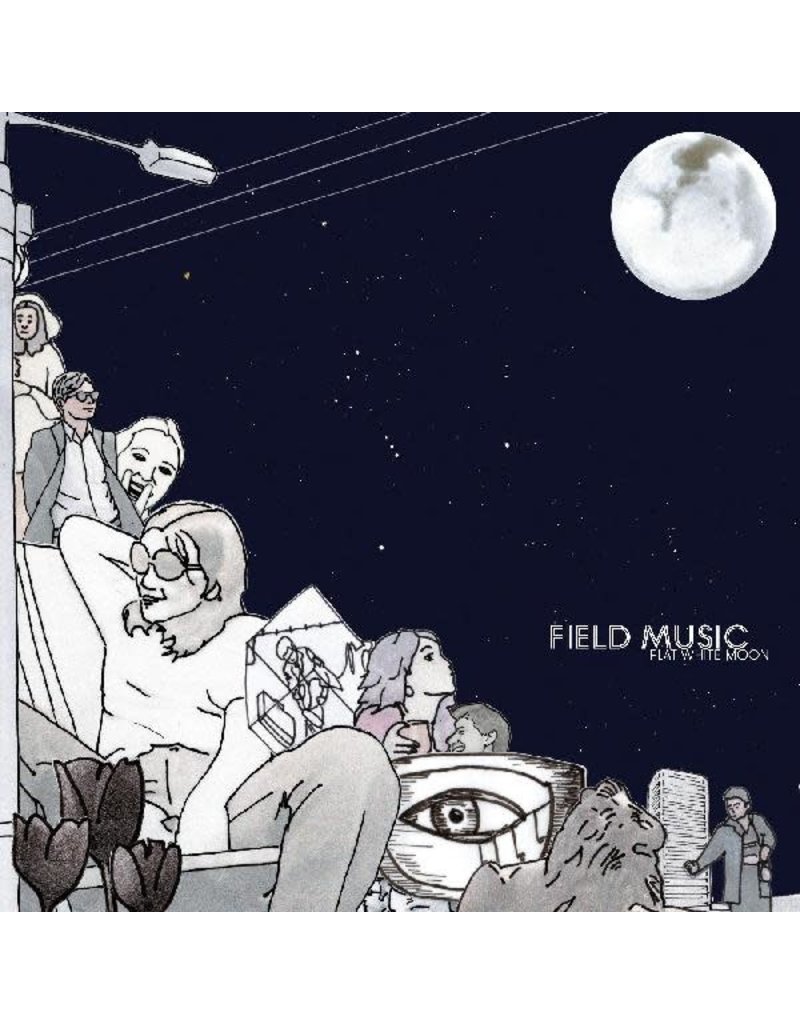 (LP) Field Music - Flat White Moon (Indie Clear vinyl)