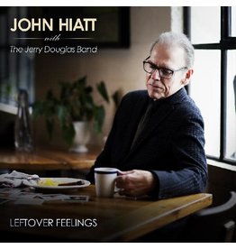 (LP) John Hiatt with The Jerry Douglas Band - Leftover Feelings (Indie: Blue Marble Vinyl)