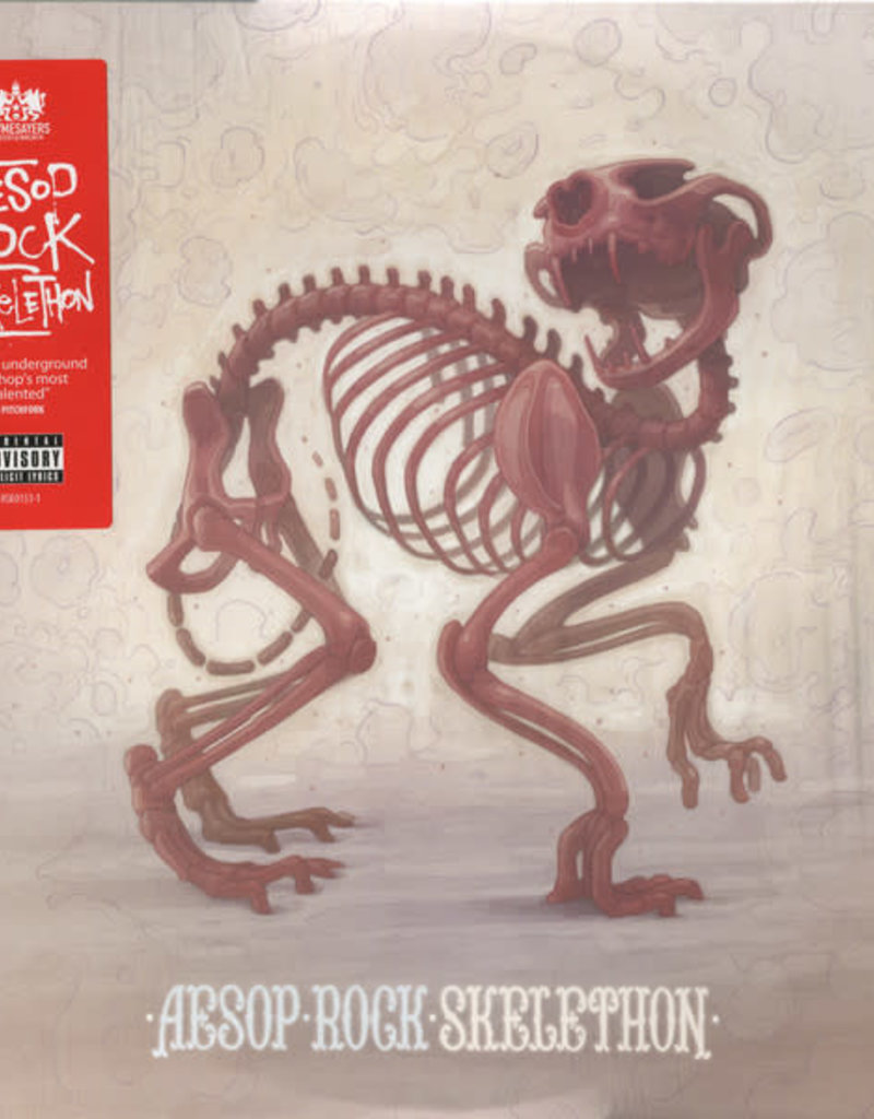 (LP) Aesop Rock - Skelethon (2LP Red Vinyl)