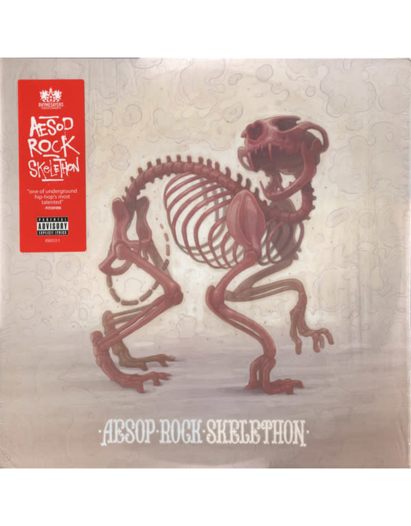(LP) Aesop Rock - Skelethon (2LP Red Vinyl)