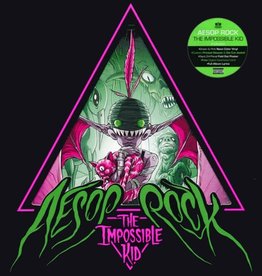 (LP) Aesop Rock - The Impossible Kid (2LP/Neon Pink & Neon Green)