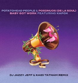 Bastard Jazz Recordings (LP) Potatohead People & De La Soul - Baby Got Work (feat. Posdnuos & Kapok) [DJ Jazzy Jeff & Kaidi Tatham Remix]