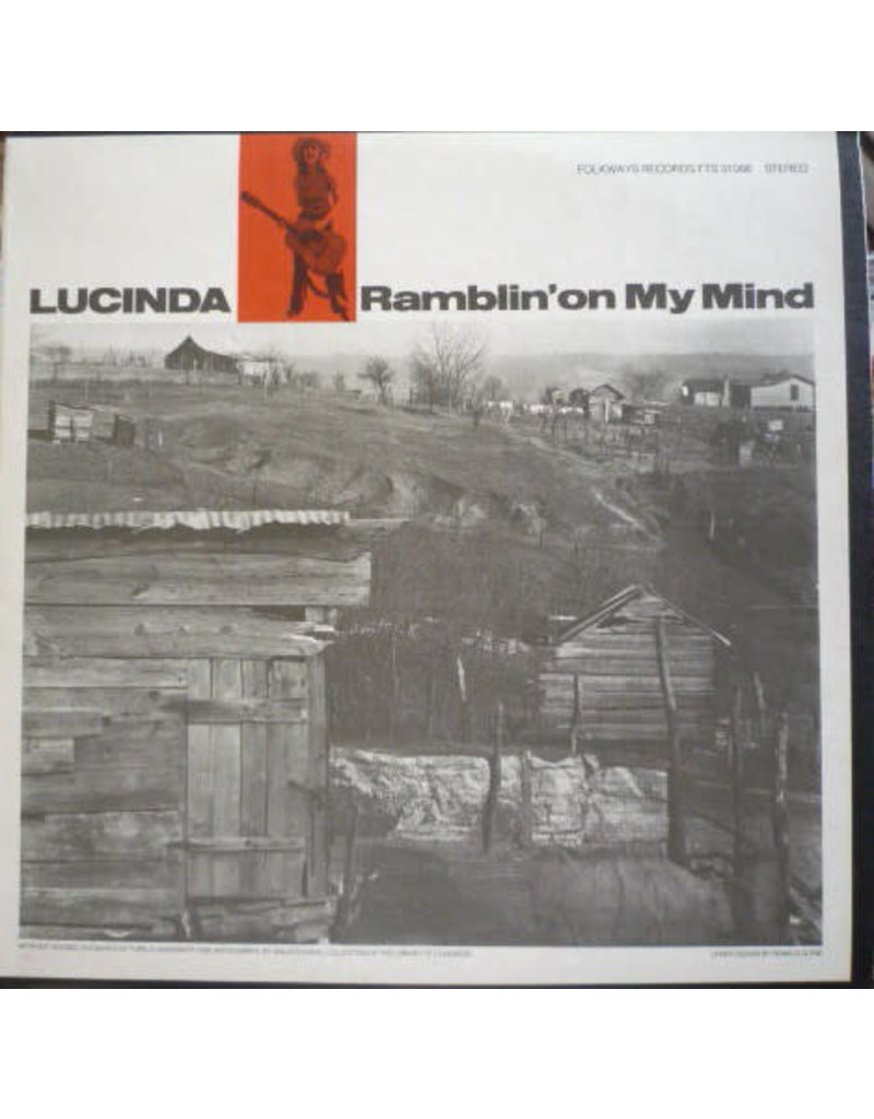 (LP) Lucinda Williams - Ramblin' On My Mind (2021 Reissue)