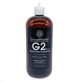 Microforum Distribution GrooveWasher G2 Record Cleaning Fluid - 32 oz Refill Bottle