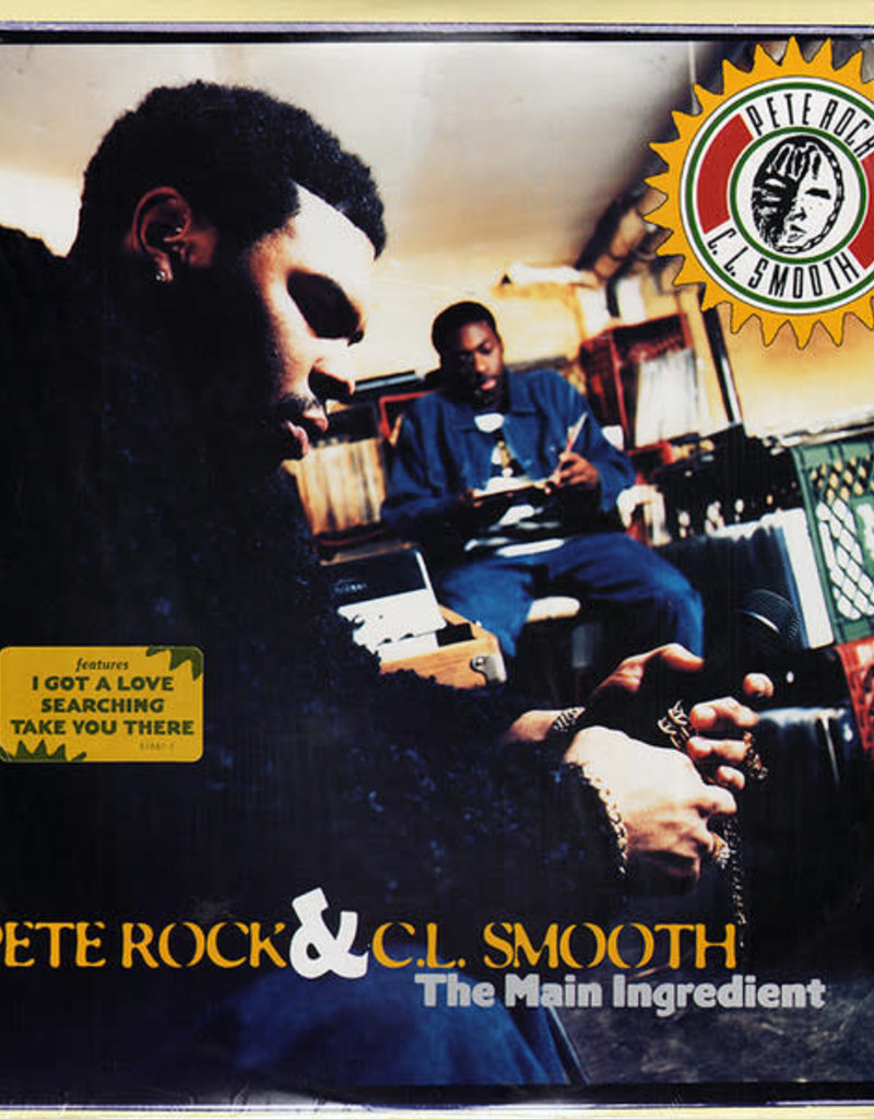 (LP) Pete Rock  & C.L. Smooth - The Main Ingredient (2LP-clear vinyl)
