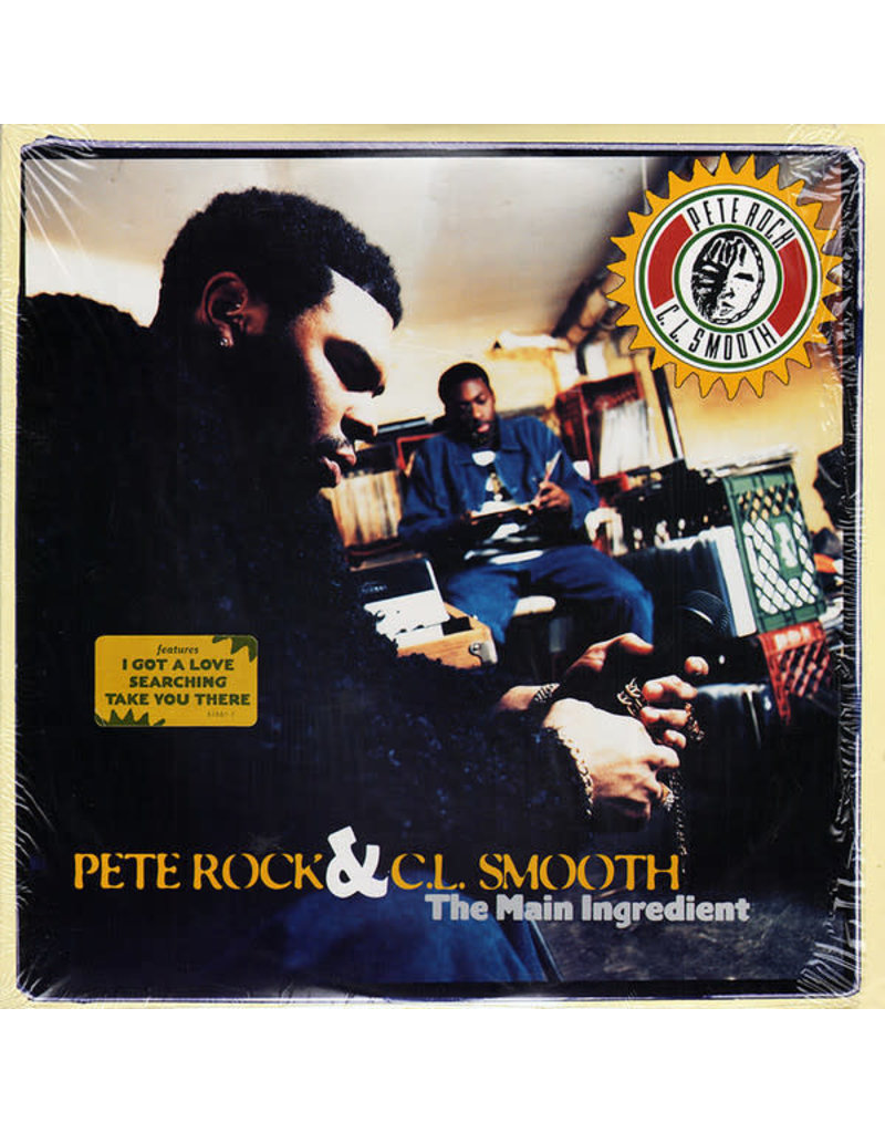 (LP) Pete Rock  & C.L. Smooth - The Main Ingredient (2LP-clear vinyl)
