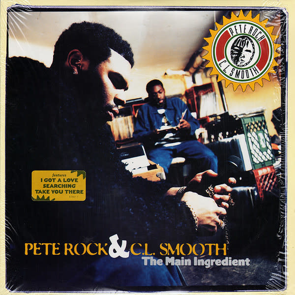 LP) Pete Rock  Smooth The Main Ingredient (2LP-clear vinyl) Dead  Dog Records