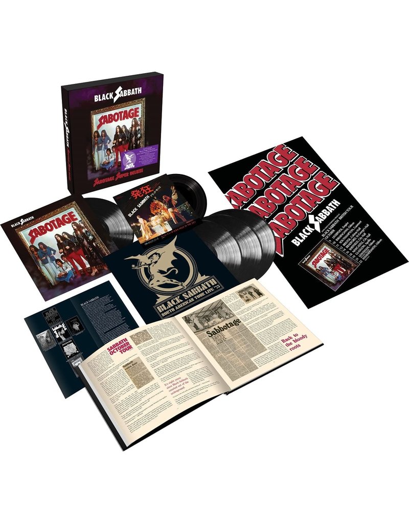 (LP) Black Sabbath - Sabotage (Super Deluxe Edition)