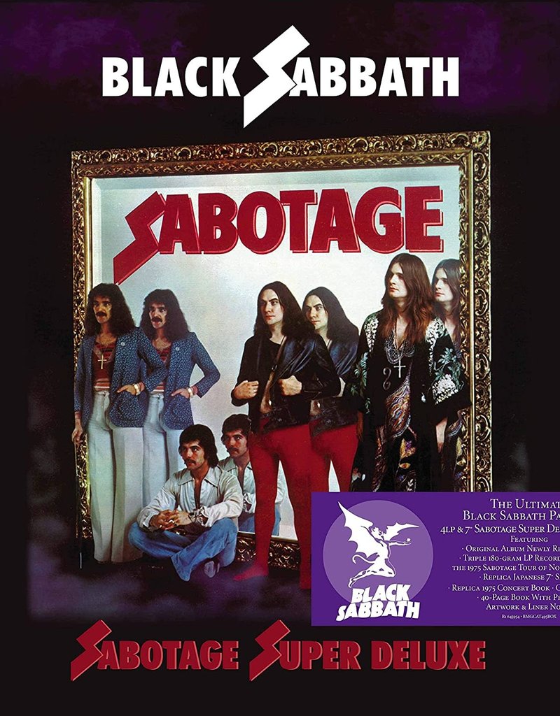 (CD) Black Sabbath - Sabotage (Super Deluxe Edition)