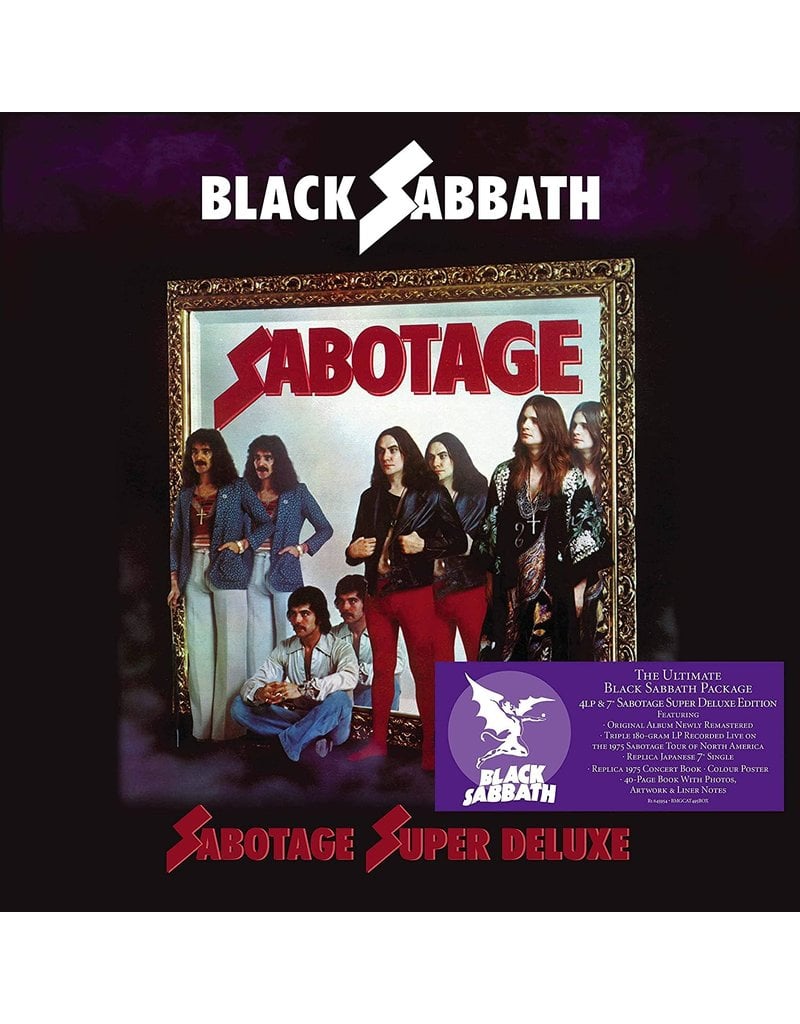 (CD) Black Sabbath - Sabotage (Super Deluxe Edition)