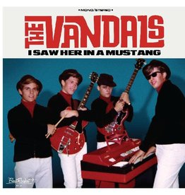 (LP) The Vandals - I Saw Her In A Mustang (Blue Vinyl)