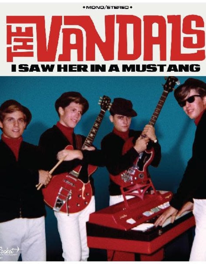 Beat Rocket (LP) The Vandals - I Saw Her In A Mustang (Blue Vinyl)