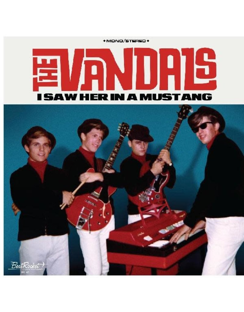 (LP) The Vandals - I Saw Her In A Mustang (Blue Vinyl)