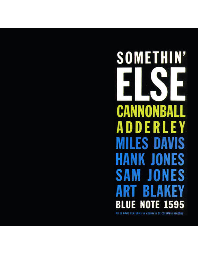 (LP) Cannonball Adderley - Somethin' Else (Blue Note Essential Vinyl Series)
