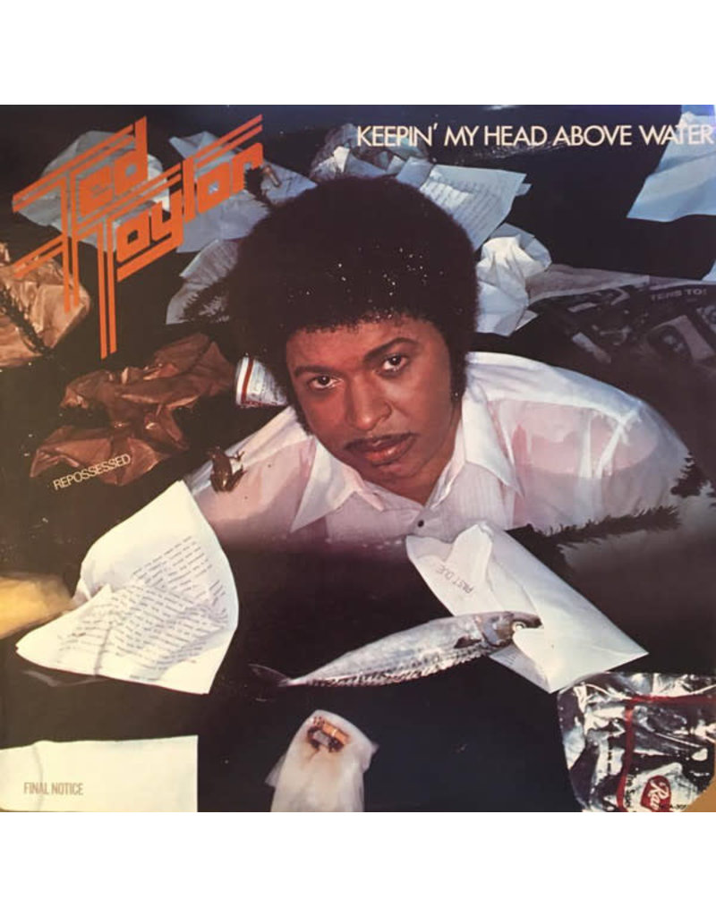 (Used LP) Ted Taylor ‎– Keepin' My Head Above Water (LL)