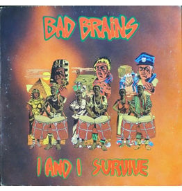 ORG Music (LP) Bad Brains - I And I Survive EP (2021 Reissue)