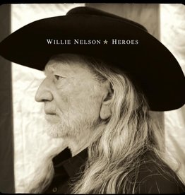 (LP) Willie Nelson - Heroes (2LP-black)