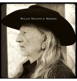 (LP) Willie Nelson - Heroes (2LP-black)