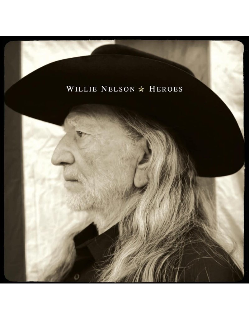 (LP) Willie Nelson - Heroes (2LP-black)