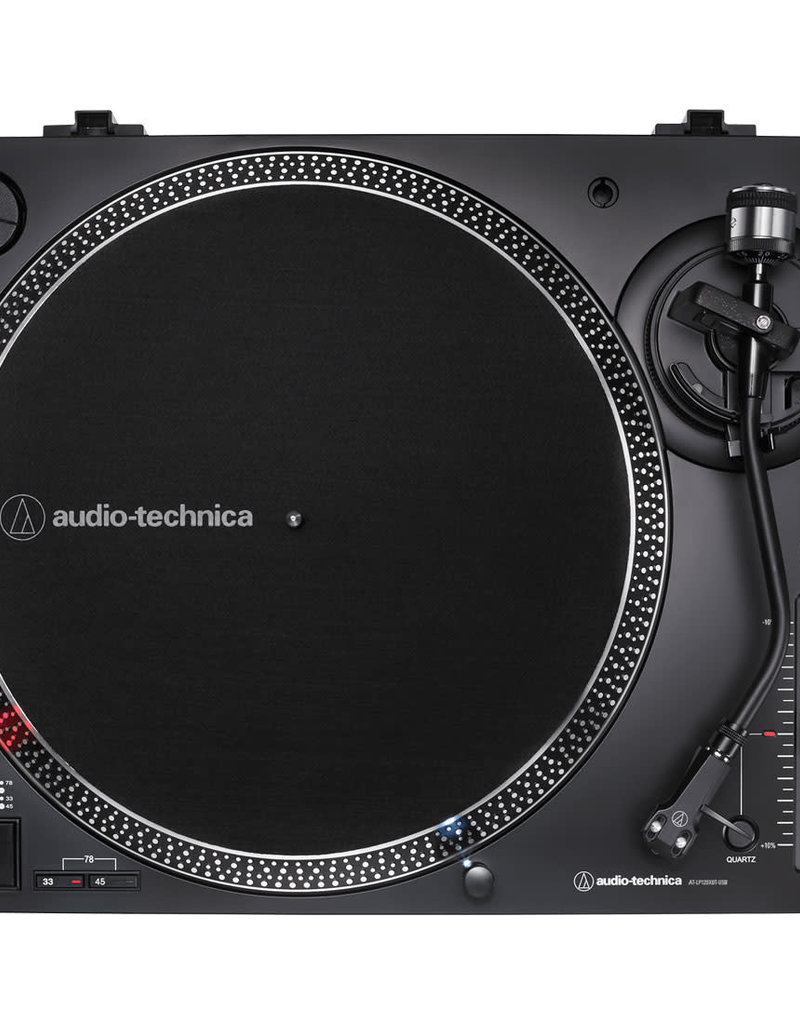 Audio Technica AT-LP120XBT-USB-BK Direct-Drive Turntable – Bluetooth & USB – Black