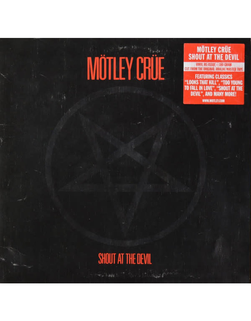 (LP) Motley Crue - Shout At The Devil (180g) DELETED