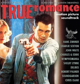(LP) Soundtrack - True Romance (Blue with Magenta Splatter Vinyl)