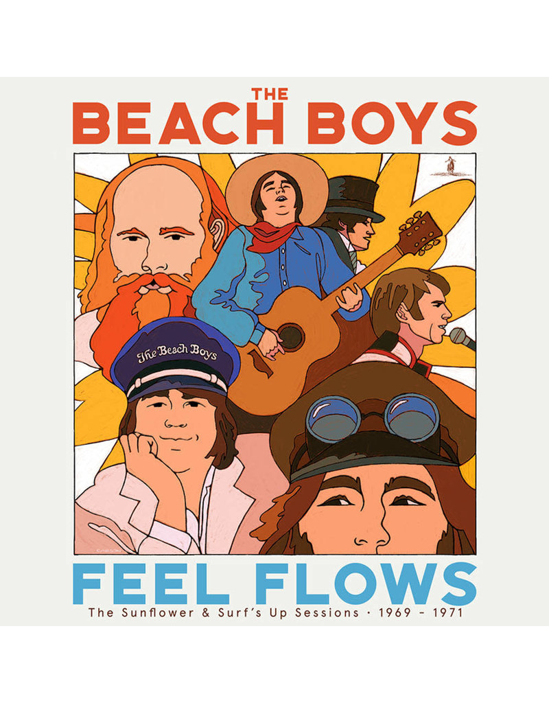 Hip-O (LP) Beach Boys - Feel Flows: The Sunflower & Surf's Up Sessions 1969-1971 (2LP/black)
