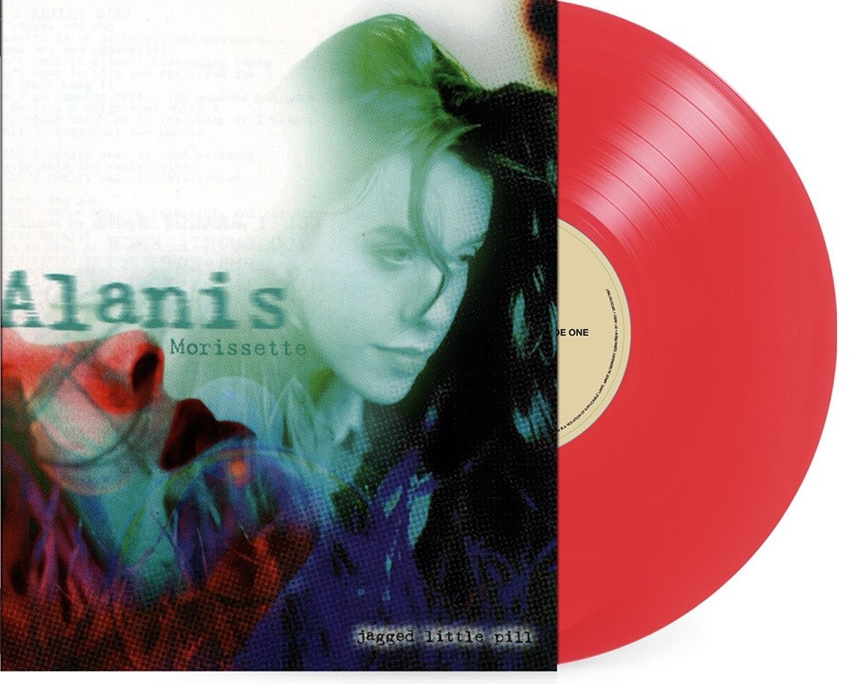 日本製 alanis morissette jagged little pill LP