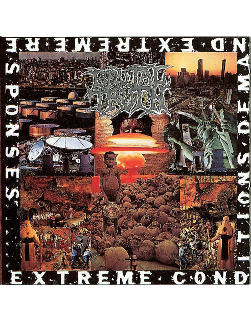 Earache (LP) Brutal Truth - Extreme Conditions Demand Extreme Responses (FDR edition/2021 Reissue))
