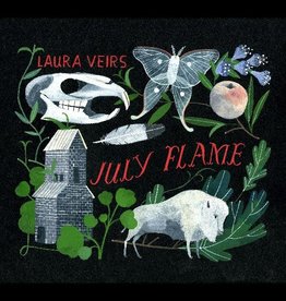 Raven marching records (LP) Laura Veirs - July Flame (2021 Repress/Transparent Vinyl)