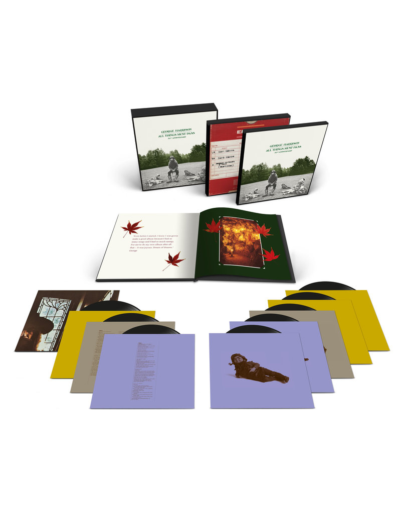(LP) George Harrison - All Things Must Pass (8LP/180g/Super Deluxe Box Set Edition)