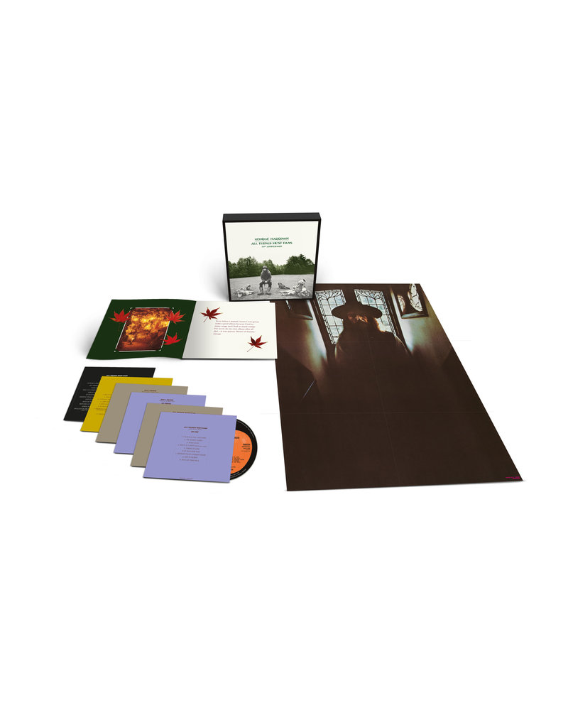 (CD) George Harrison - All Things Must Pass (5CD+1BluRay Audio/Super Deluxe Box Set Edition)