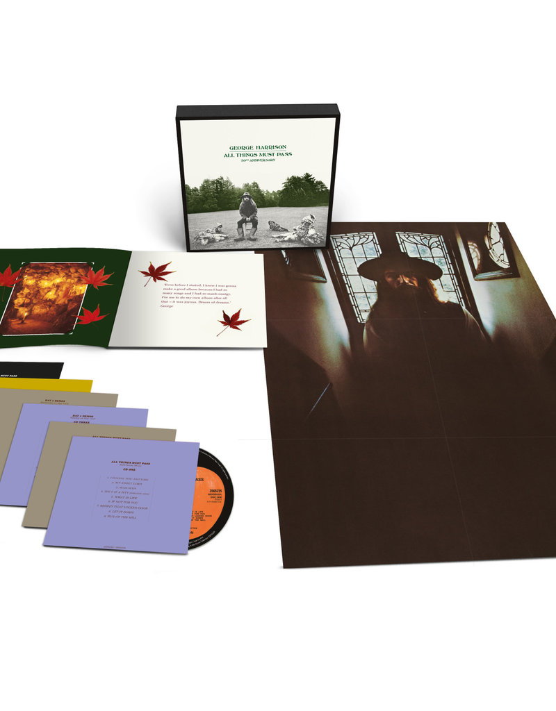 (CD) George Harrison - All Things Must Pass (5CD+1BluRay Audio/Super Deluxe Box Set Edition)