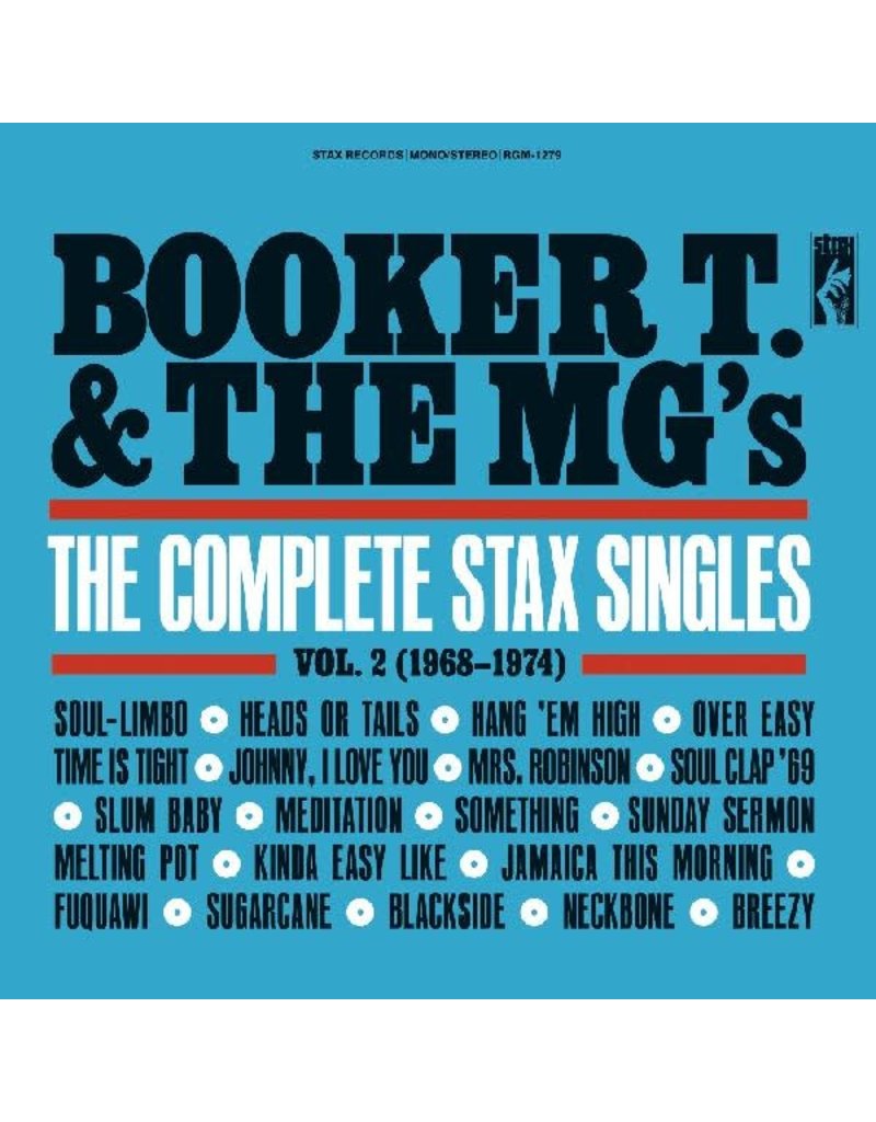 (LP) Booker T. & the MG's - The Complete Stax Singles Vol. 2 (1968-1974) (2LP, Red Vinyl)