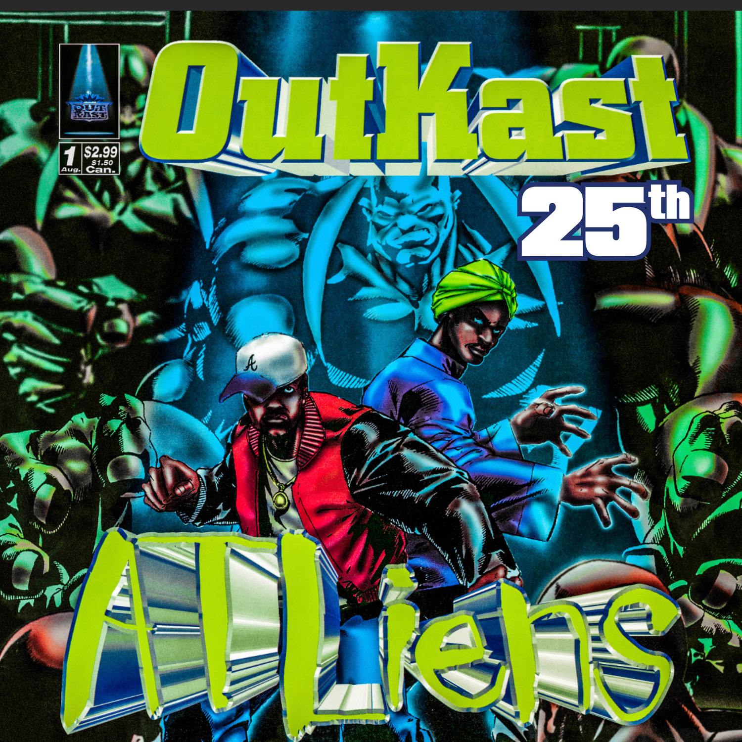 新品未開封　2LPレコード Outkast Atliens arista-lp-outkast-atliens-2lp-