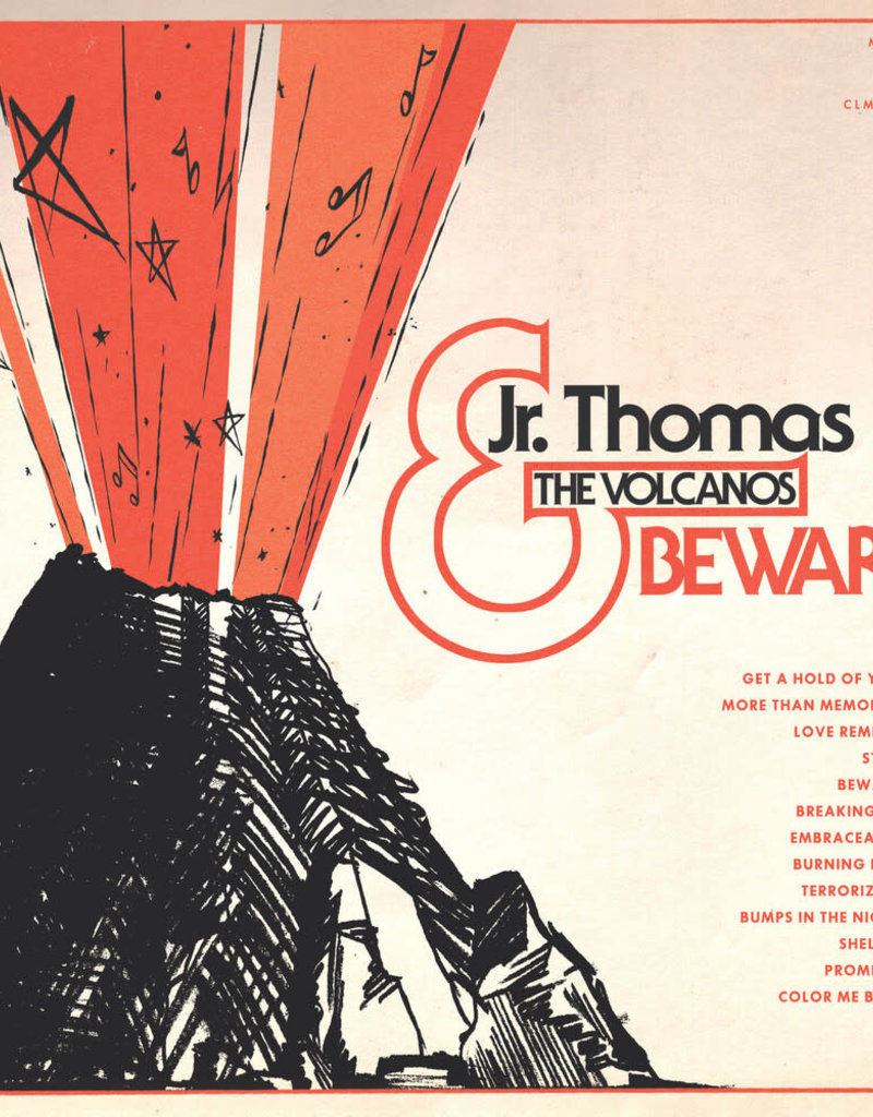 (LP) Jr. Thomas & The Volcanos - Beware (transparent orange)