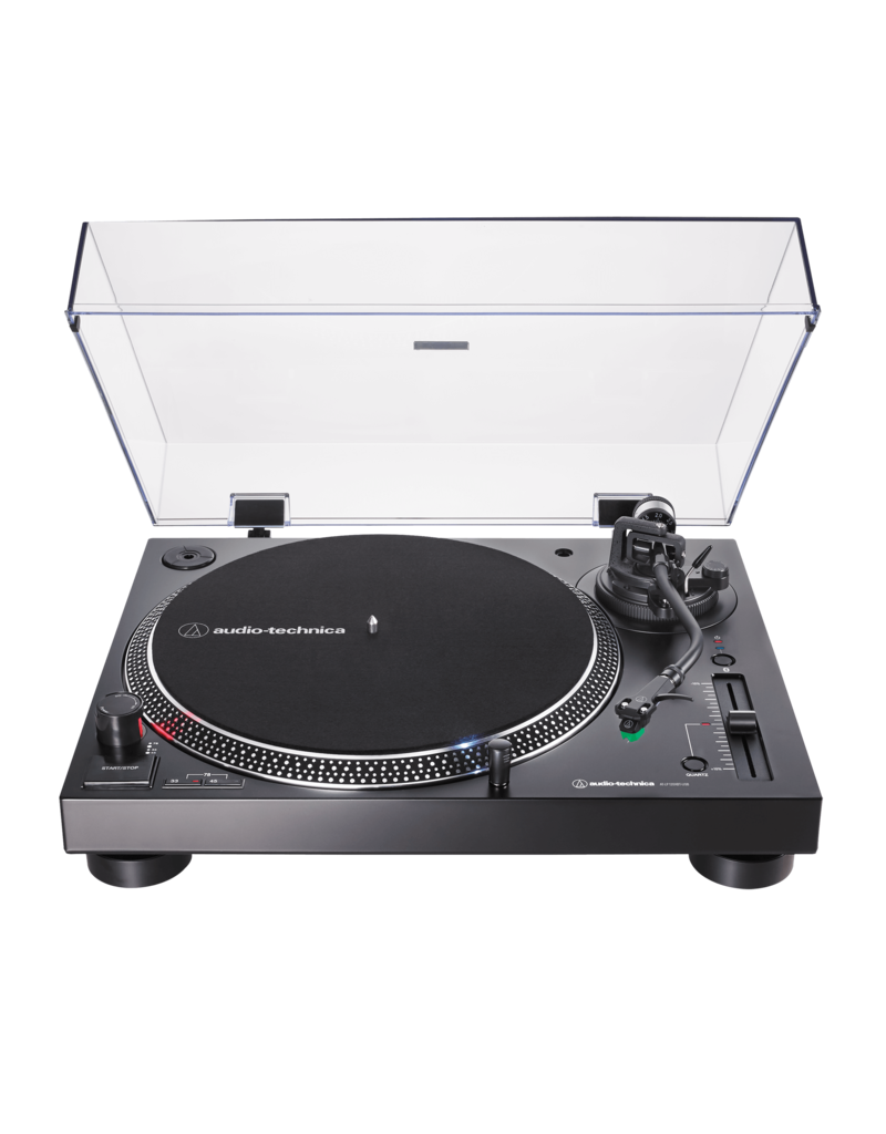 Audio Technica AT-LP120XBT-USB-BK Direct-Drive Turntable – Bluetooth & USB – Black