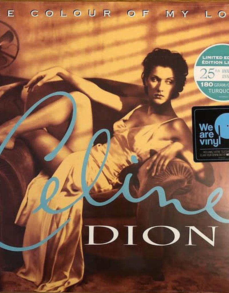 (LP) Celine Dion – The Colour Of My Love ( 2LP, Limited Edition, Turquoise)
