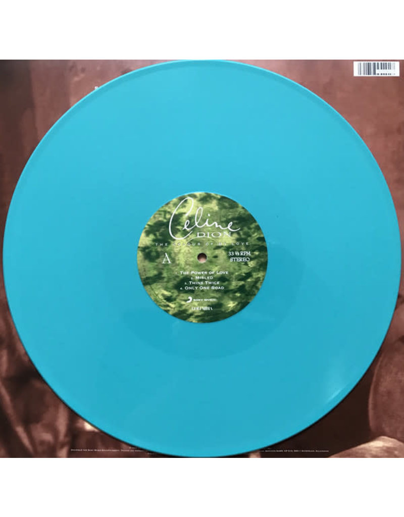 (LP) Celine Dion – The Colour Of My Love ( 2LP, Limited Edition, Turquoise)