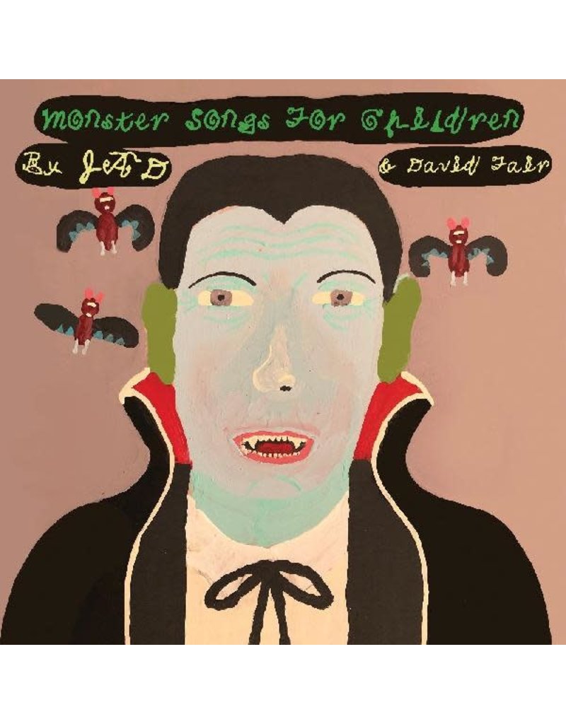 (LP) Jad & David Fair- Monster Songs For Children (Lime with Black Swirl Vinyl)
