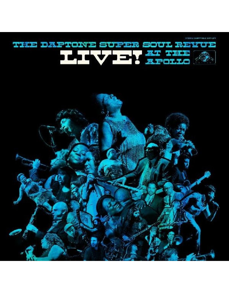 (LP) Various - The Daptone Super Soul Revue Live! At the Apollo (Indie: 3LP/Translucent Teal)