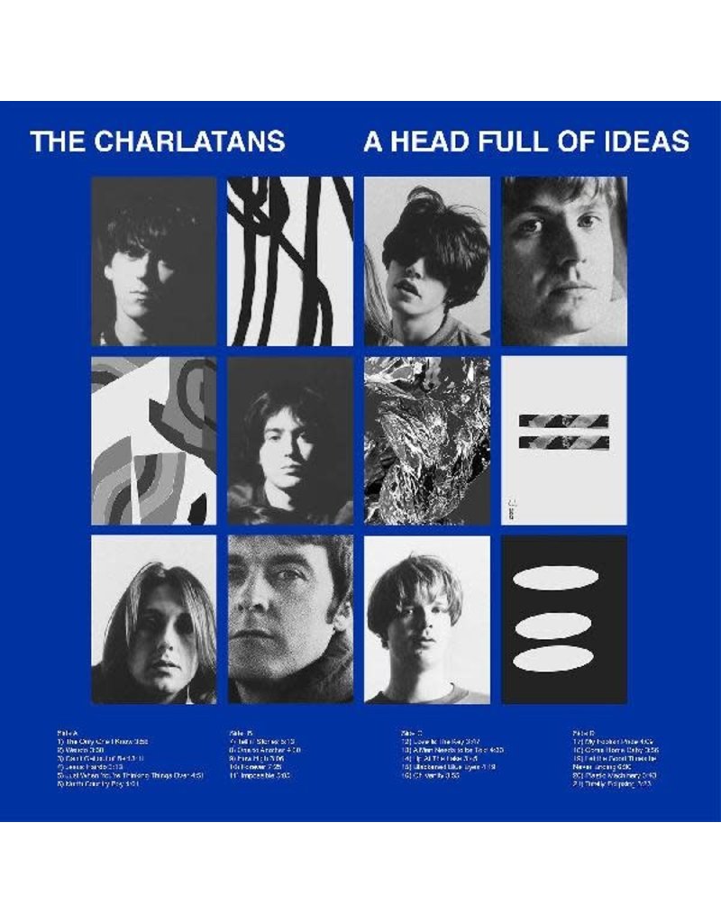 Then Records (LP) Charlatans UK, The - A Head Full of Ideas (6LP Blue Vinyl Box Set)