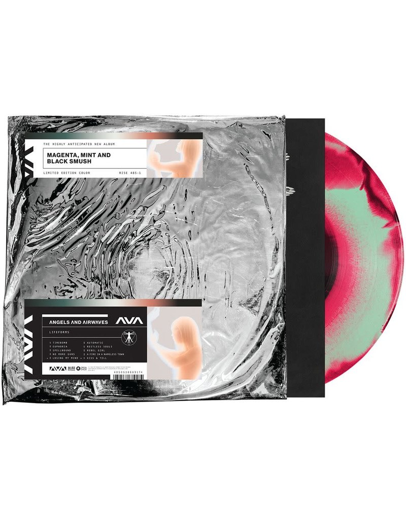 (LP) Angels & Airwaves - Lifeforms (Magenta, Mint & Black Smush) DELETED