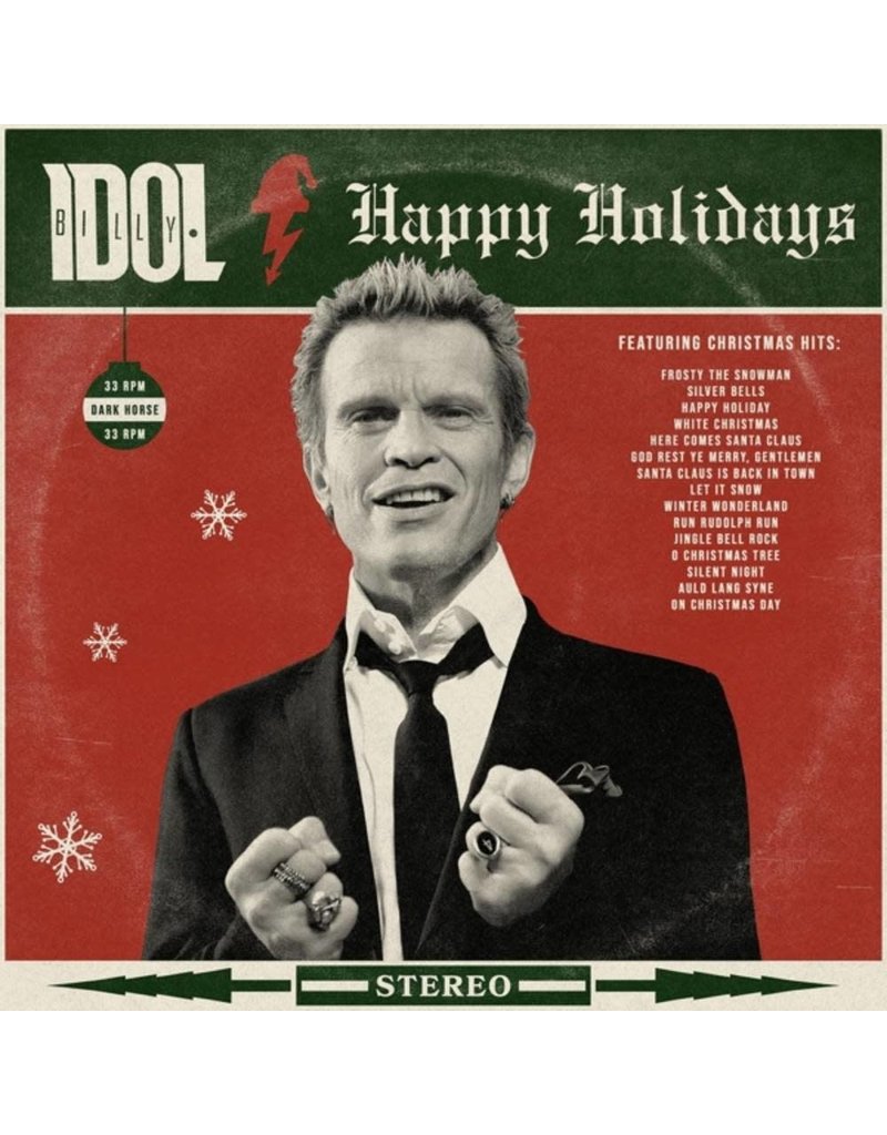 (LP) Billy Idol - Happy Holidays (White/Remastered/Indie exclusive)