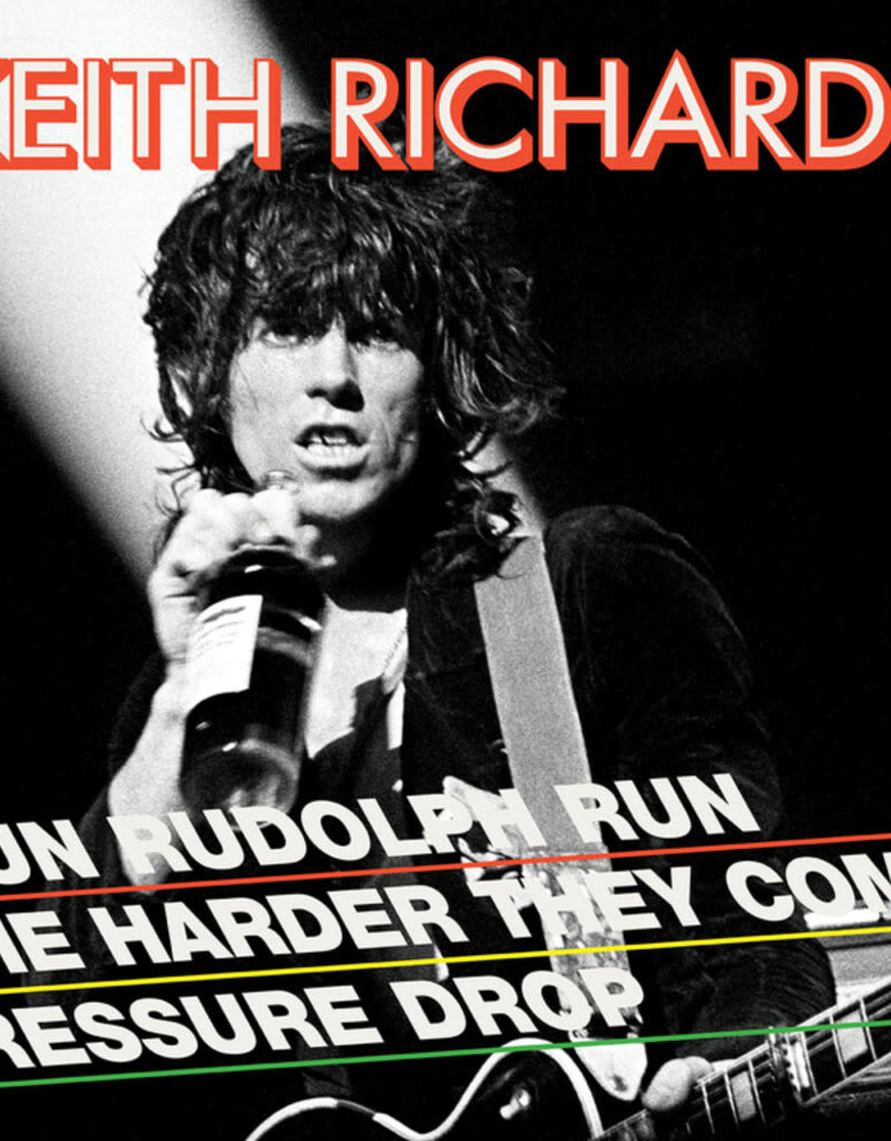 (LP) Keith Richards - Run Rudolph Run (12" single reissue/Splatter/45 RPM)