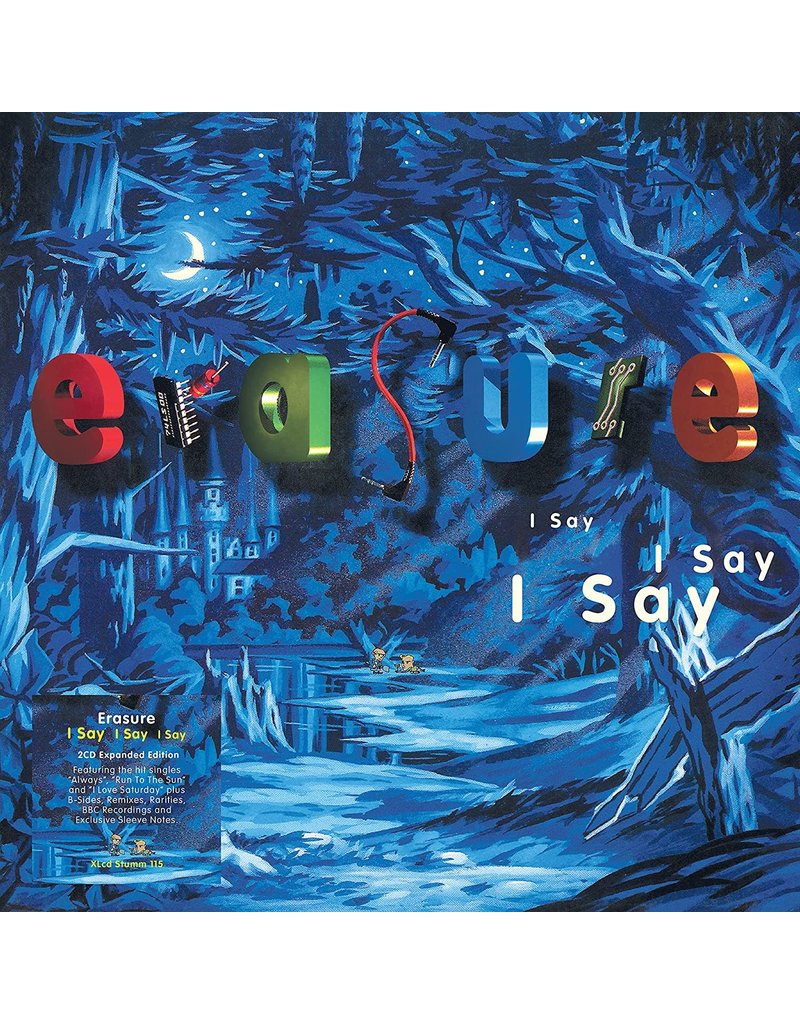 Mute (CD) Erasure - I Say I Say I Say (2CD+Book) (2021 Expanded Deluxe Edition)