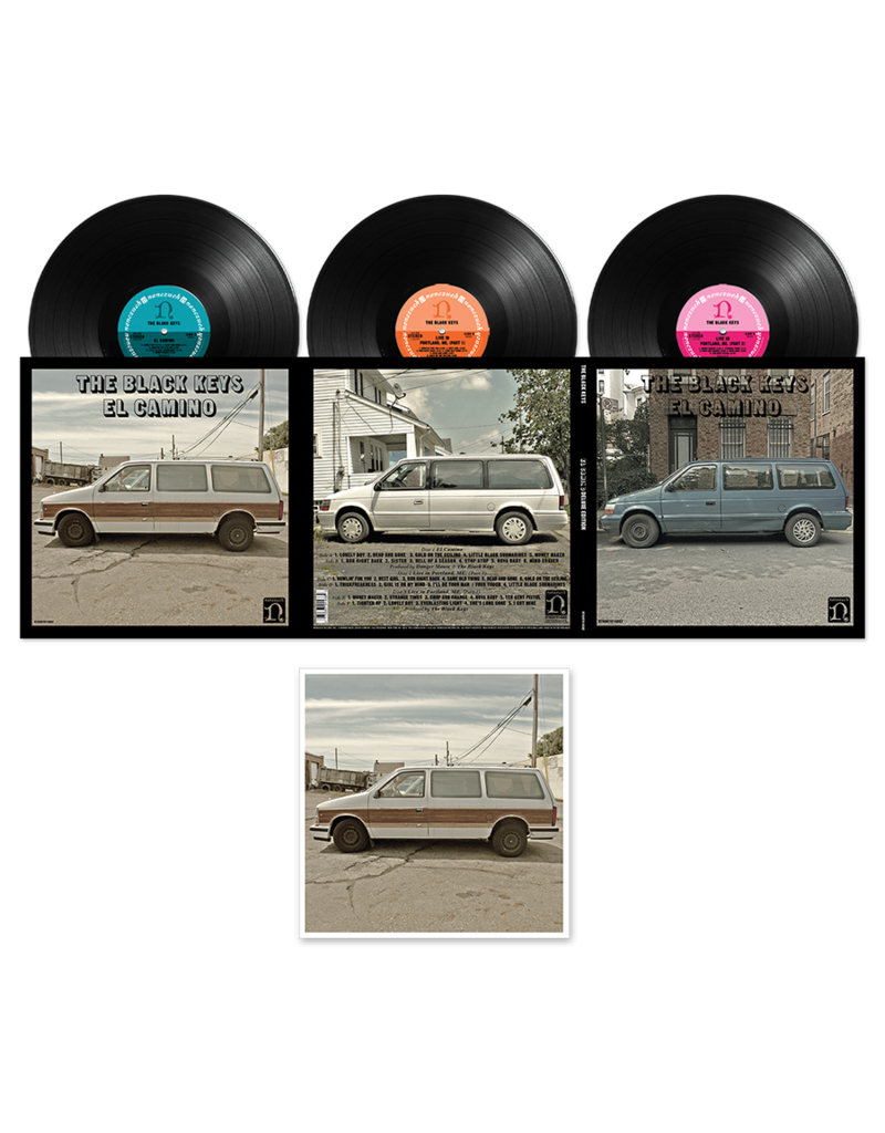 (LP) Black Keys - El Camino (3LP) 10th Anniversary Deluxe Edition